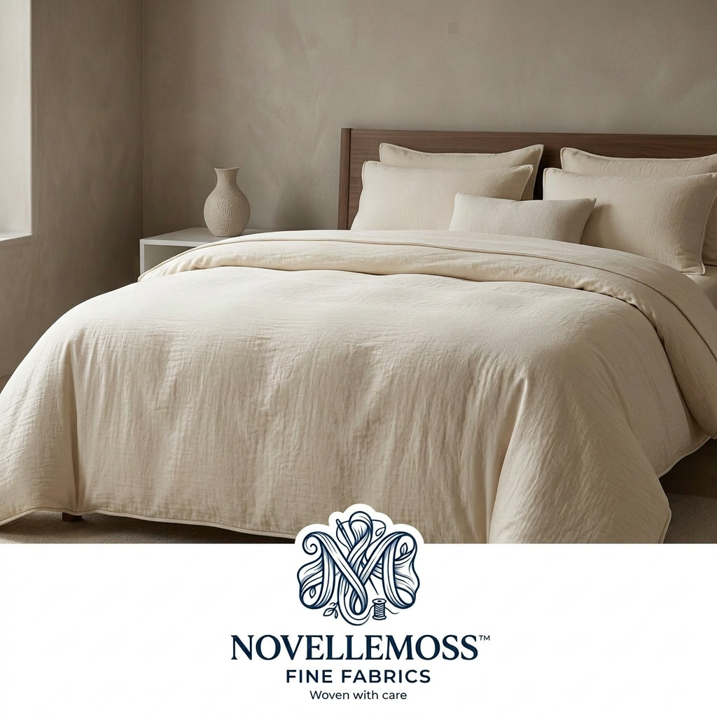 ☁️ NOVELLEMOSS™ Washed Cotton Bedding Set