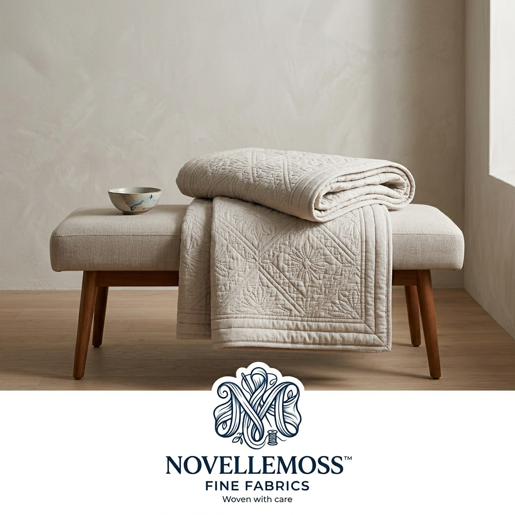 ✨ NOVELLEMOSS™ Heritage Quilted Bed Throw
